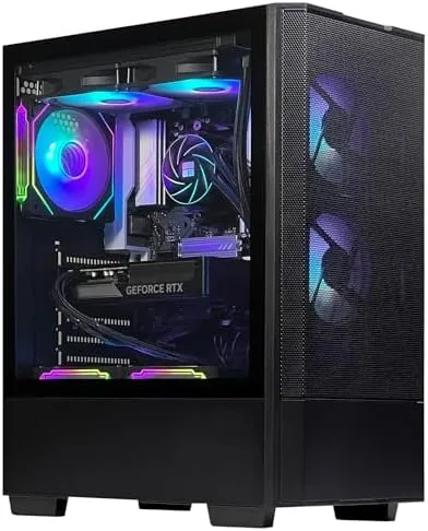 zyneex gaming desktop amd r5 9600x rtx 5060 8gb gddr6 32gb ddr5 1tb nvme ssd